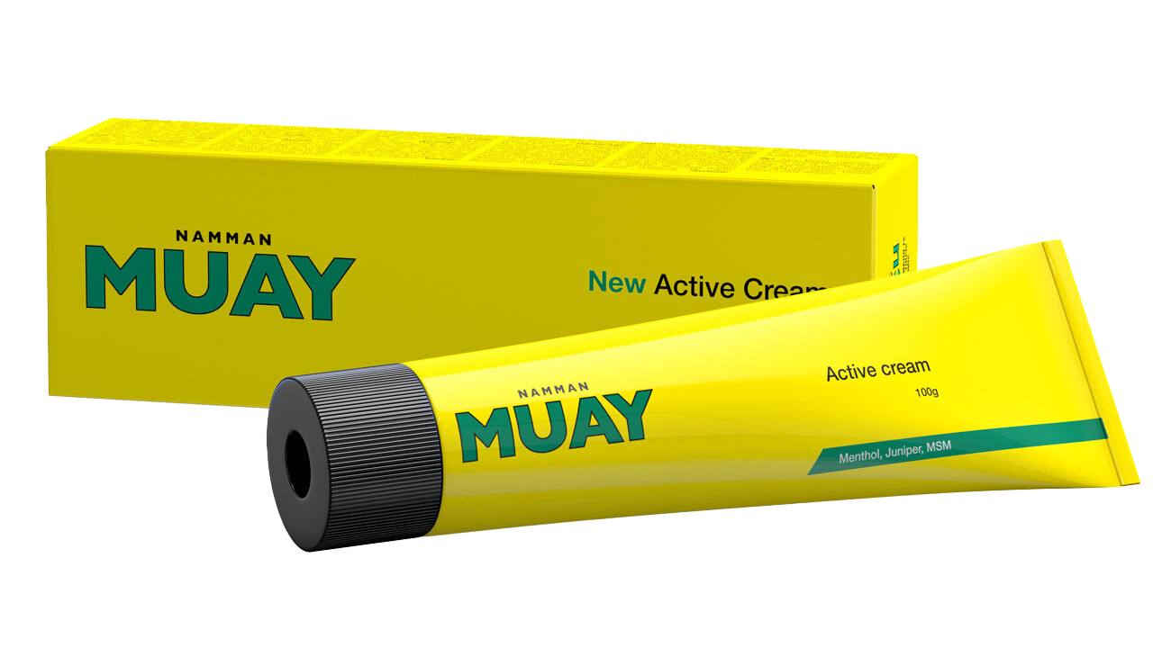 Namman MUAY Active cream – čoskoro dostupný.